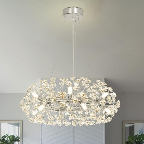 Candelabru Firefly Silver 400, 8 surse de iluminare