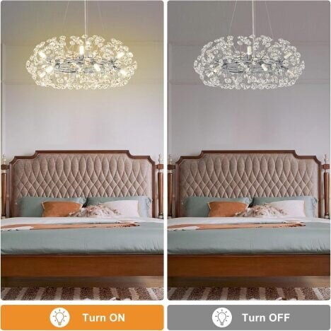 Candelabru Firefly Silver 400, 8 surse de iluminare